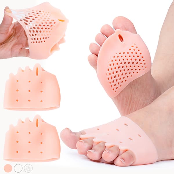 Metatarsal pads for kvinner og menn Beige0