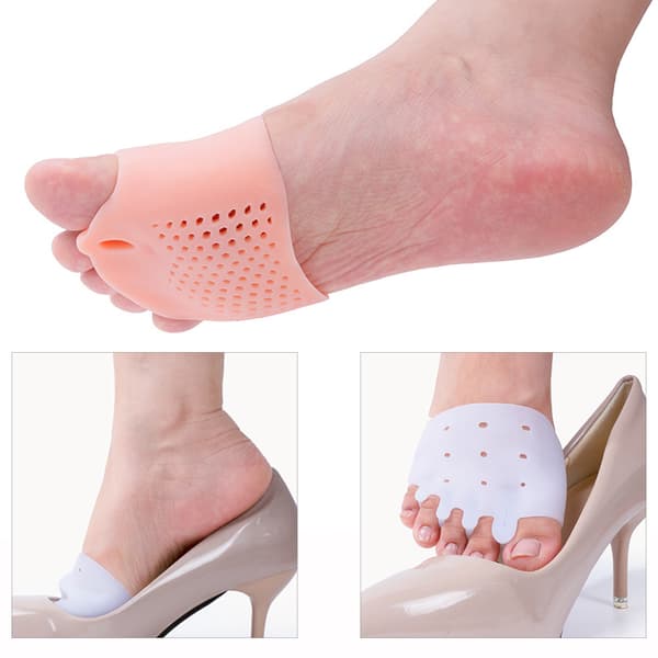 Metatarsal pads for kvinner og menn Beige0