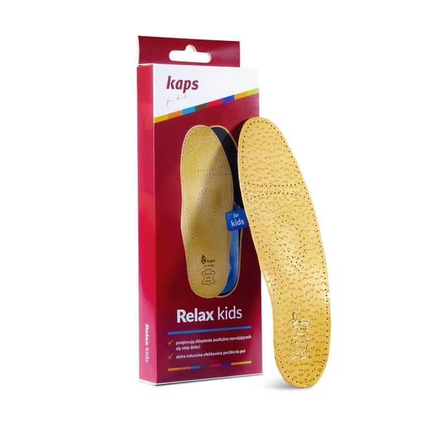 Nahkapohjalliset lasten kenkiin - Kaps Relax Kids