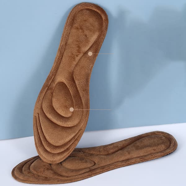 INF Varme fleece-innleggssåler, trim for å passe