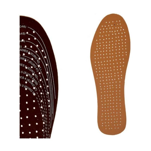 Skabeloner Brun Sort Læder Latex 9,5 x 30 cm (12 enheder)