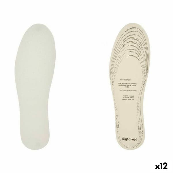 Sapluunat Extra COmfort Valkoinen Lateksi TNT (Non Woven) 9,5 x 29,5 cm (12 osaa)
