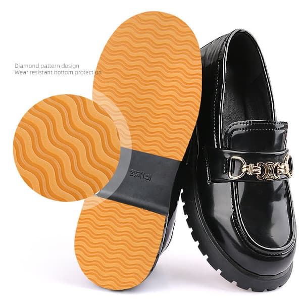 Anti-Slip gummi sko-sål beskytter patch til damesko