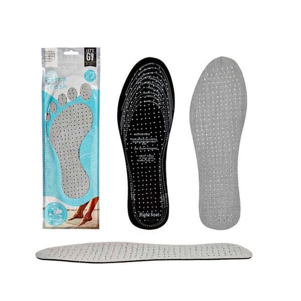 Sapluunat Extra Fresh Musta Harmaa Puuvilla Lateksi 9,5 x 30 cm (12 osaa)