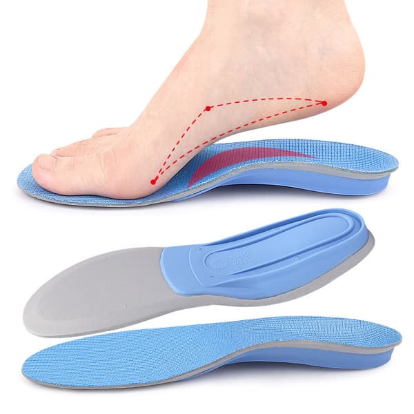 INF Arch Support-innleggssåler for flate føtter, ortotiske skoinnlegg for menn og kvinner