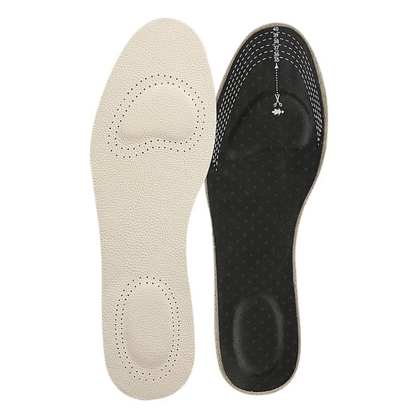INF Tykke Latex Innleggssåler, Støtdempende Sport Innleggssåler med Støtte for Fotbuen, Fulle Sko Innleggssåler for Menn og Kvinner