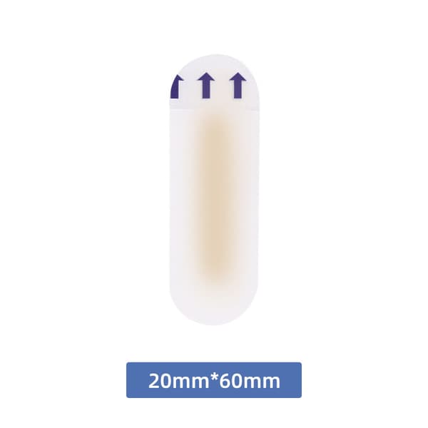 INF Usynlige hælbeskyttere (10 stk) - 2 cm x 6 cm