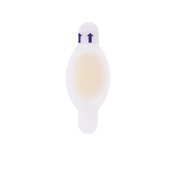 INF Usynlige hælforinger til kvinder (10 stk.) - 2,8 cm x 6,9 cm