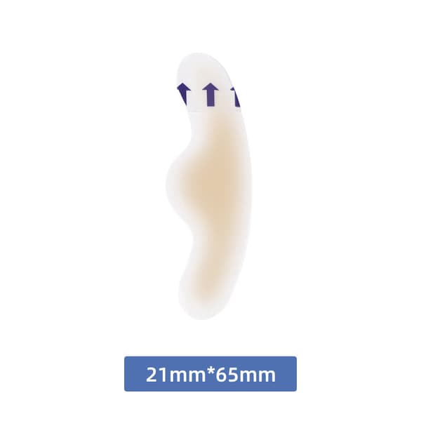 INF Osynliga hälkuddar för kvinnor (21x65mm, 10-pack)