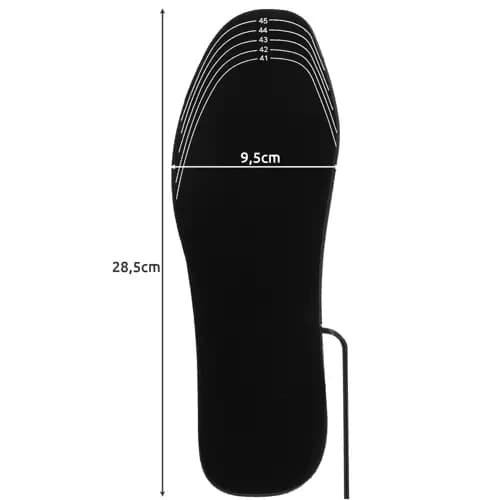 Uppvärmda Innersulor / USB Fotvärmare - Värmer dina fötter