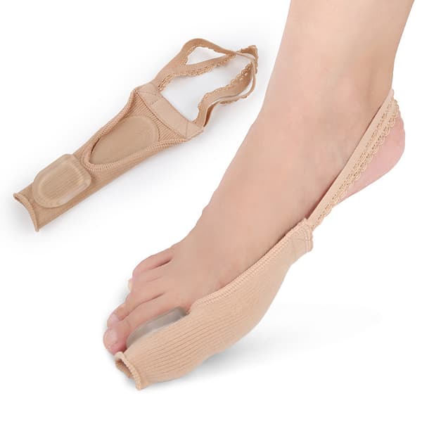 INF Tåspridare med snörning för korrigering av Hallux Valgus och smärtlindring i fötter