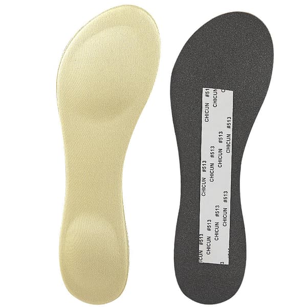 INF Svamp 3/4 innleggssåler (2 par) Beige