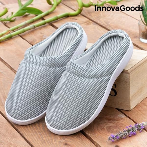 InnovaGoods Komfort Bambus Gelé Tøfler - M