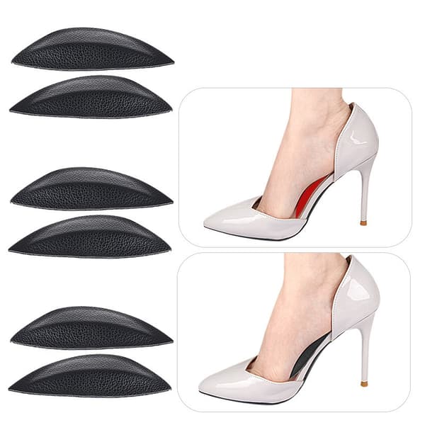 INF PU Leather Arch Support Insoles - Size S for Comfort