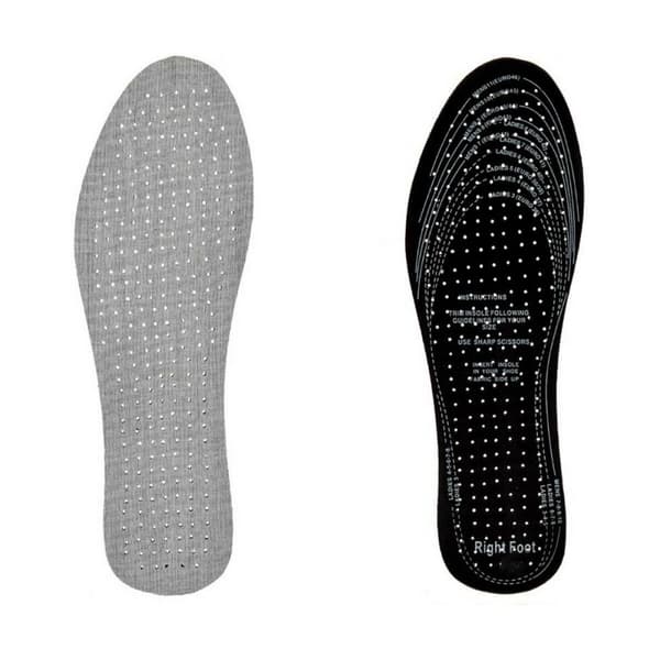 Skabeloner Extra Fresh Sort Grå Bomuld Latex 9,5 x 30 cm (12 enheder)