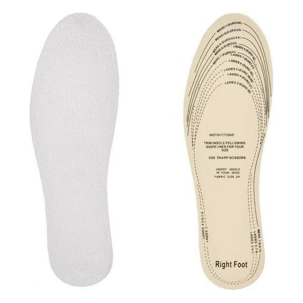 Skabeloner Sport Hvid Bomuld Latex 9,5 x 29,5 cm (12 enheder)