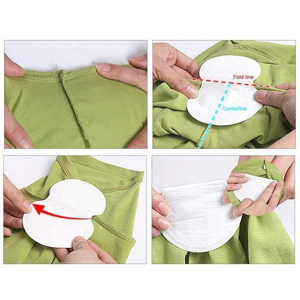Antiperspirationsbind til armhulerne 50 stk.
