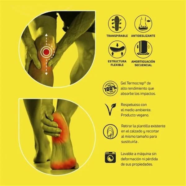 Skabeloner FootGel 820038 35-38 Running
