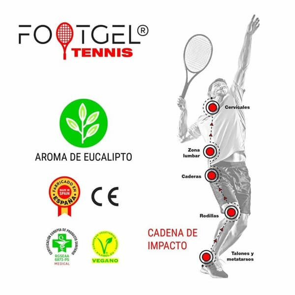 Modeller FootGel 780038 35-38 Tennis Eukalyptus