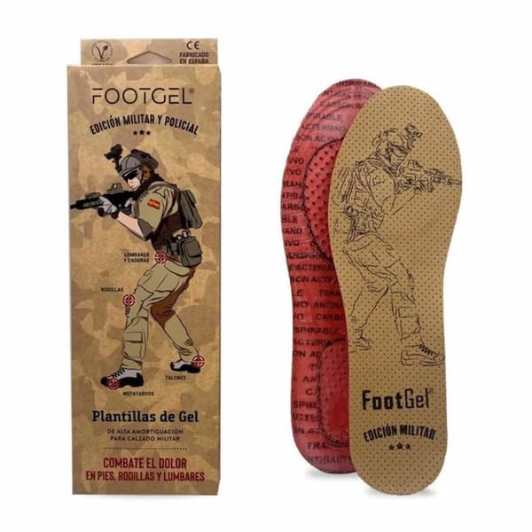 Sapluunat FootGel Military & Police 35-38 Eukalyptus