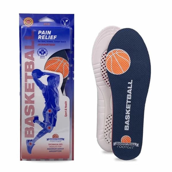 Skabeloner FootGel 800038 35-38 Basketball Eukalyptus
