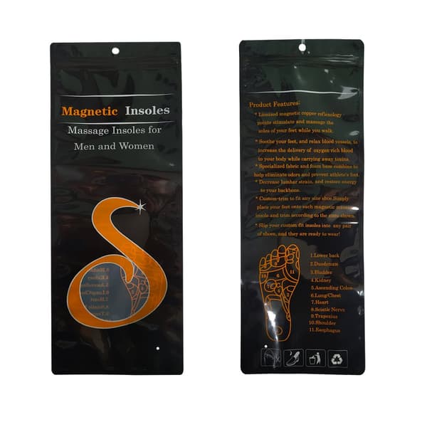 INF Magneettiset hierontapohjalliset (mustat) M