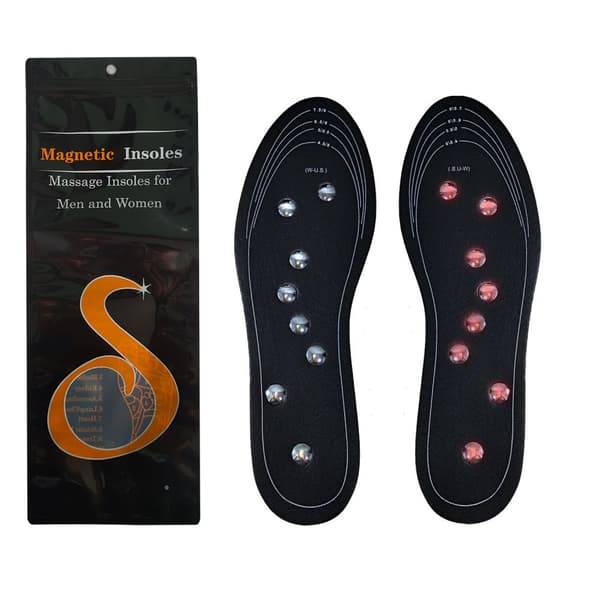 INF Magneettiset hierontapohjalliset (mustat) M