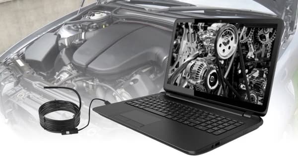 Media-Tech inspektionskamera/endoskop ENDOSCOPE USB MT4095