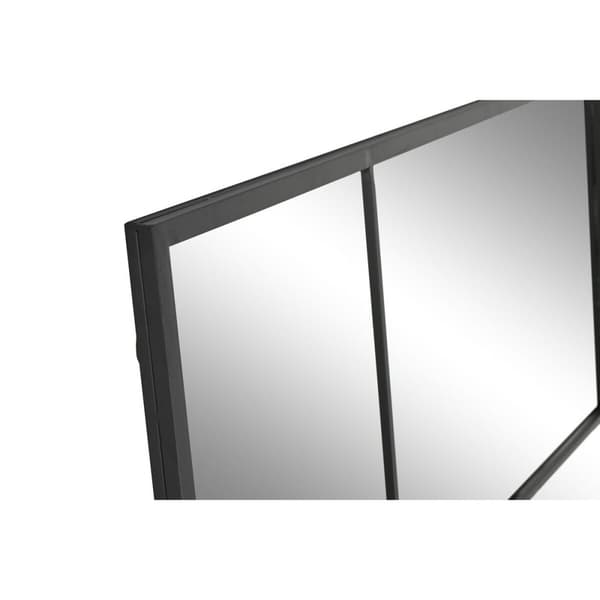 Veggspeil Home ESPRIT Svart 90 x 2 x 180 cm
