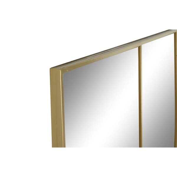 Veggspeil Home ESPRIT Gyllen 90 x 2 x 180 cm