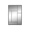 Pikkukuva 1 / 4: Seinäpeili Home ESPRIT Musta 60 x 2 x 90 cm