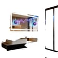 Miniatyrbillede 1 af 2: LED Badeværelsesspejl, Bluetooth Højttaler, Dæmpbart Lys,40x24 tommer