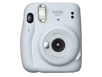 Fujifilm Instax Mini 11 - Instant camera - objektiv: 60 mm - instax mini ice white