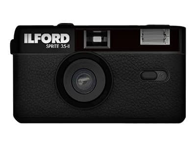 Ilford Sprite 35-II - Pek og trykk-kamera - 35mm - linse: 31 mm