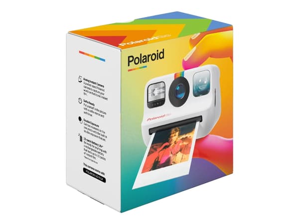 Polaroid Go - Øyeblikkskamera - linse: 51.1 mm - Polaroid Go hvit