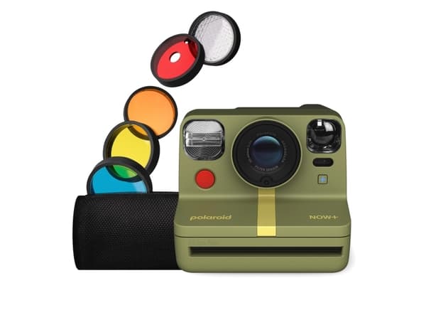Polaroid Now+ Generation 2 - Øyeblikkskamera - linse: 94.96 mm - 102.35 mm - 600-type / i-Type skoggrønn