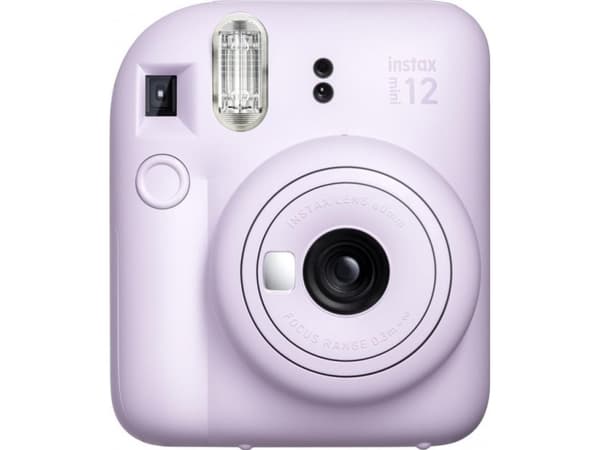 Fujifilm pikakamera instax mini 12 LILAC PURPLE+instax mini glossy (10pl)