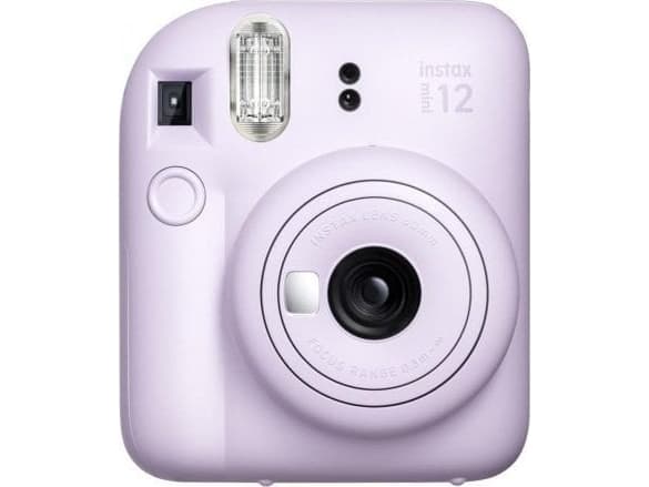 Fujifilm pikakamera instax mini 12 LILAC PURPLE+instax mini glossy (10pl)