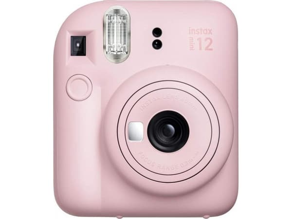 Fujifilm Instax Mini 12 kamera + Instax Mini Glossy (10 kpl) Blossom Pink 800