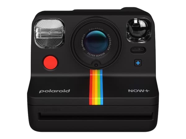 Polaroid Now+ Generation 2 - Instant camera - objektiv: 94.96 mm - 102.35 mm - 600-typ/i-Typ svart