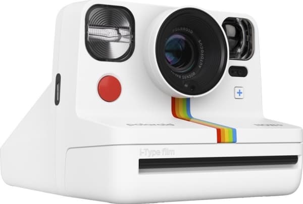 Polaroid Now+ Generation 2 - Øyeblikkskamera - linse: 94.96 mm - 102.35 mm - 600-type / i-Type hvit