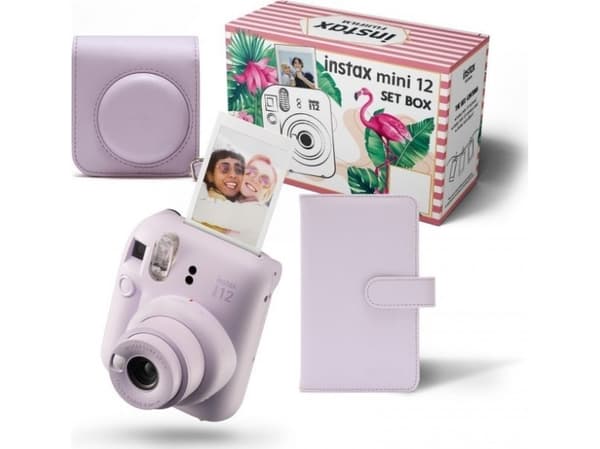 Fujifilm mini 12 digikamera violetti