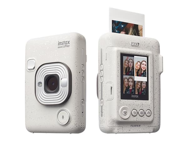 Fujifilm instax mini LiPlay, 0,5 - 1,5 m, Salama poiskäytöstä, Salama käytössä, Vaimennettu, 1/8000 s, 0,25 s, 3 h, Litiumioni (Li-Ion)