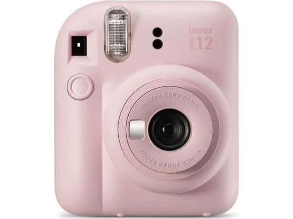 Fujifilm Mini 12, 0,3 - 2,2 m, 7 sek./puoli, 1/2 sek./puoli, 0,37x, AA, 1,5 V