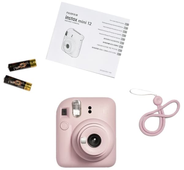 Fujifilm Instax Mini 12 - Øyeblikkskamera - linse: 60 mm - instax mini blomsterrosa