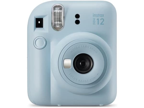 Fujifilm Instax Mini 12 - Instant camera - objektiv: 60 mm - instax mini pastellblå