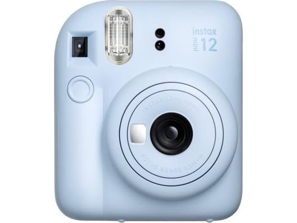Fujifilm Instax Mini 12 - Instant camera - objektiv: 60 mm - instax mini pastellblå