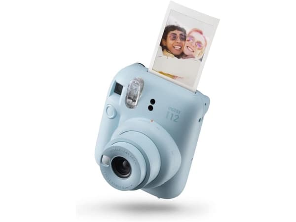 Fujifilm Instax Mini 12 - Instant camera - objektiv: 60 mm - instax mini pastellblå