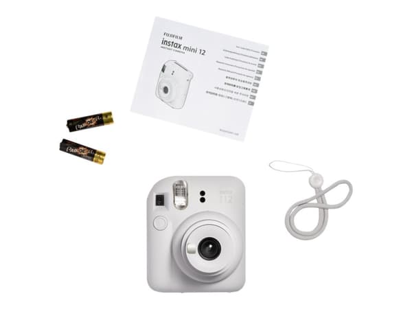 Fujifilm Mini 12, 0,3 - 2,2 m, 7 s, 1/2 s, 0,004 s, Elektroninen, 0,37x