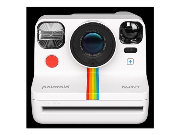 Polaroid Now+ Generation 2 - Instant camera - objektiv: 94.96 mm - 102.35 mm - 600-typ/i-Typ vit